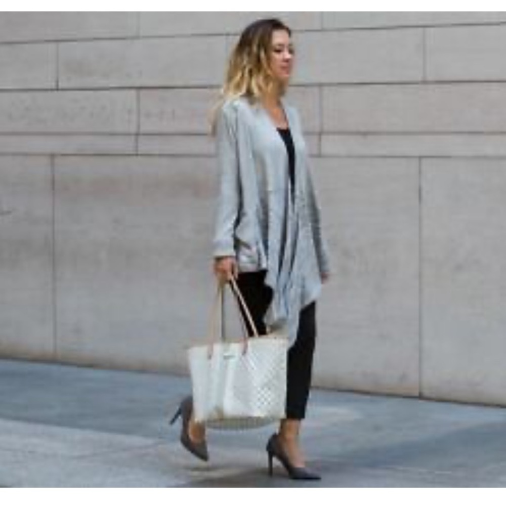 Betabrand Gray Women's Sweater